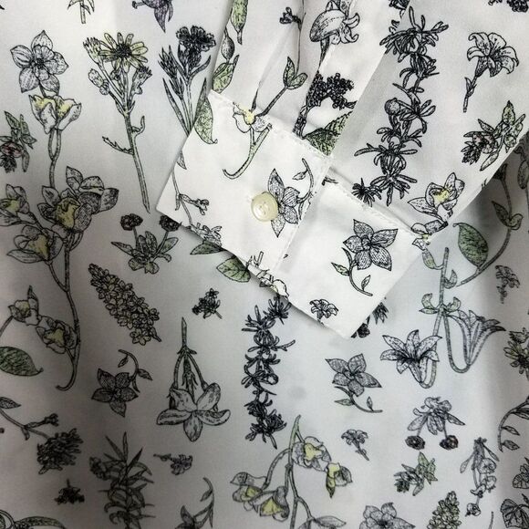 Joe Fresh White Floral Shift Dress - Picture 7 of 10